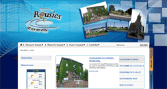 Desktop Screenshot of mairie-rousies.fr