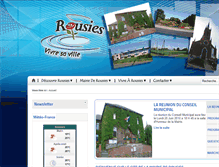 Tablet Screenshot of mairie-rousies.fr